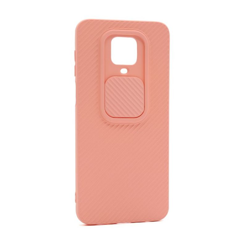 Futrola Cam Shield colorful za Xiaomi Redmi Note 9 Pro/Note 9S roze