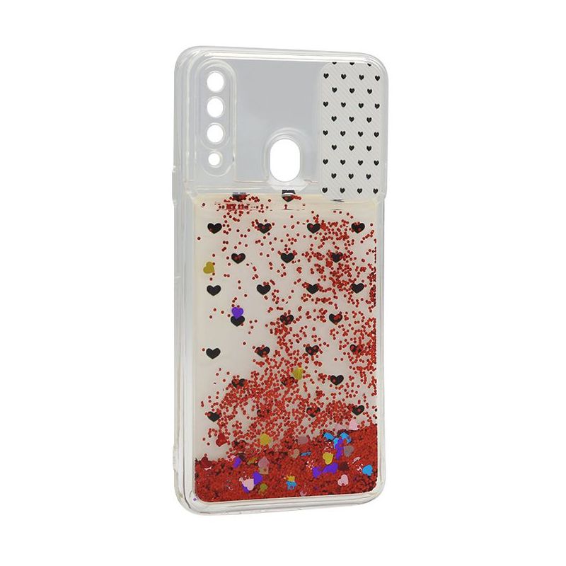 Futrola Cam Shield Liquid za Samsung A207F Galaxy A20s Hearts