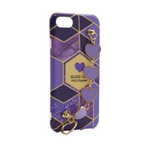 Futrola Chain Geometry za iPhone 7/8/SE (2020) ljubicasta