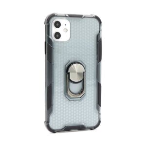 Futrola DEFENDER RING CLEAR za Iphone 11 crna