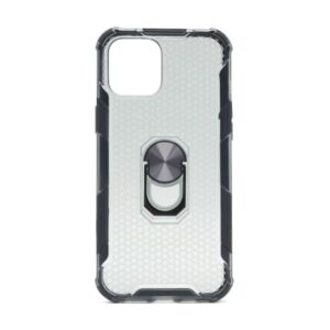 Futrola DEFENDER RING CLEAR za Iphone 12 Pro Max (6.7) crna