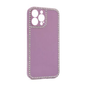 Futrola Diamond Frame za Iphone 13 Pro Max (6.7) lila