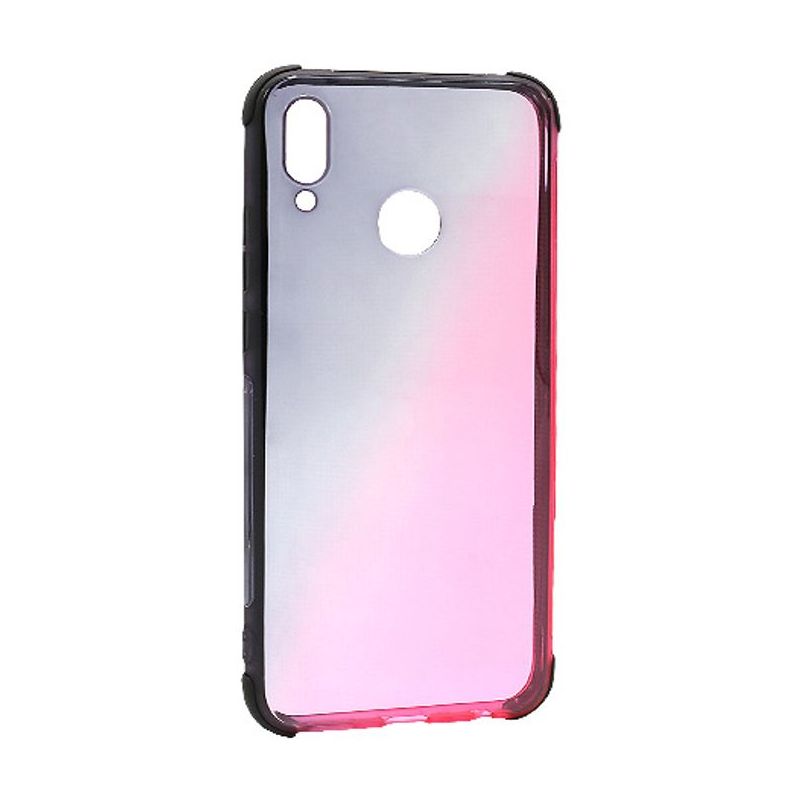 Futrola Double color za Huawei Y9 2019 crno-roze