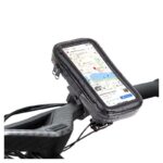 Futrola (drzac) za bicikl i motor vodootporna 6.0 inch crna - Slika 2