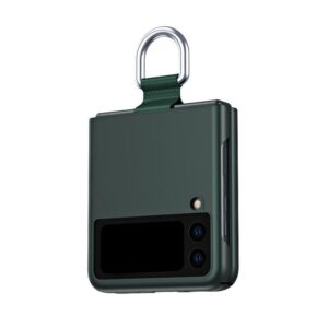 Futrola Elegant fold za Samsung F711B Galaxy Z Flip3 tamno zelena