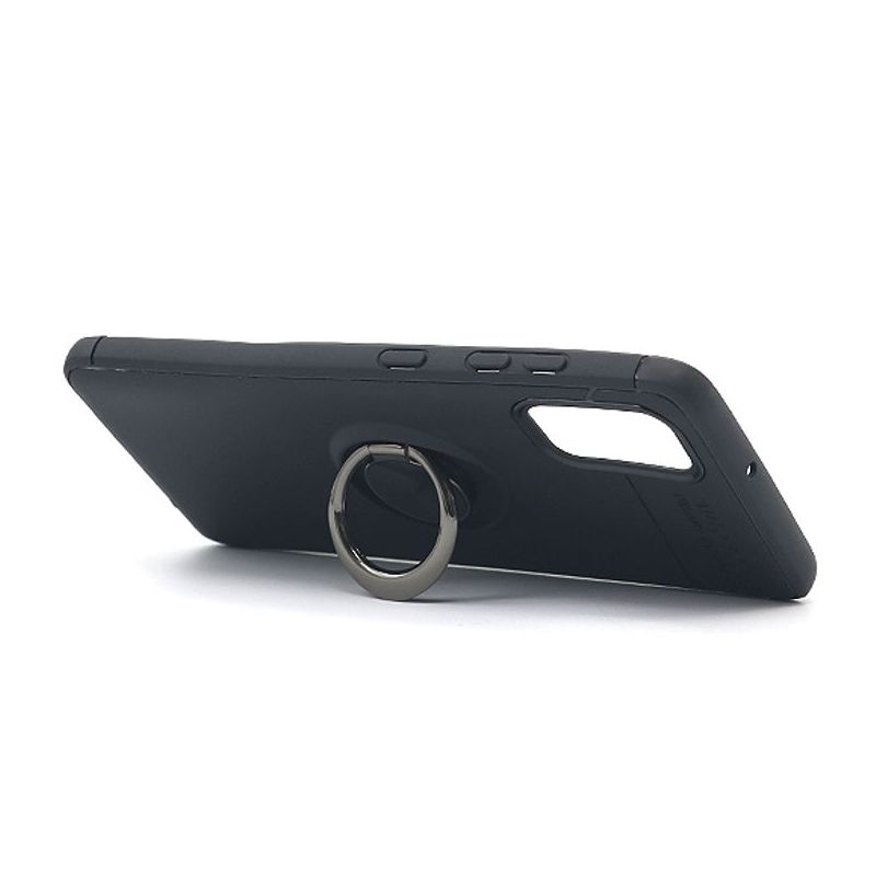 Futrola Elegant Ring za Samsung A415F Galaxy A41 crna
