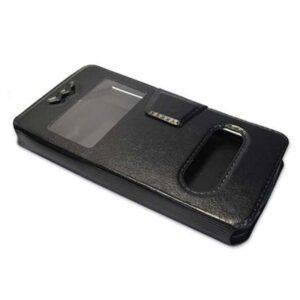 Futrola FLIP silikonska univerzalna L (4.1-4.5in) crna
