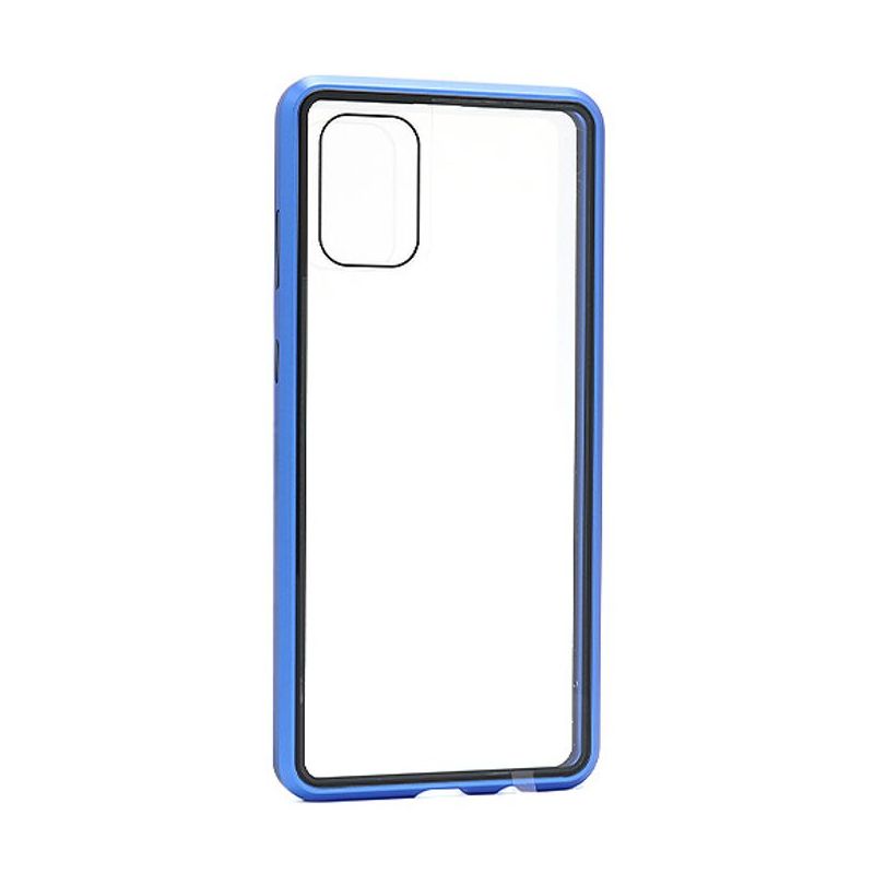 Futrola Full Cover magnetic frame za Samsung A715F Galaxy A71 plava