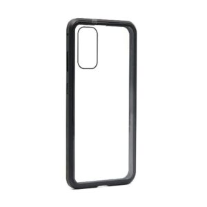 Futrola Full Cover Magnetic frame za Samsung G980F Galaxy S20 crna