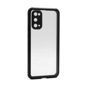 Futrola Full Cover magnetic frame za Samsung G980F Galaxy S20 crna model 1