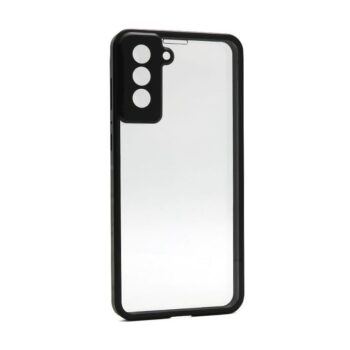 Futrola Full Cover magnetic frame za Samsung G996F Galaxy S21 Plus crna model 1