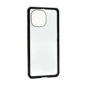 Futrola Full Cover magnetic frame za Xiaomi Mi 11 crna model 1
