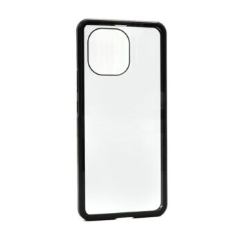 Futrola Full Cover magnetic frame za Xiaomi Mi 11 crna model 1