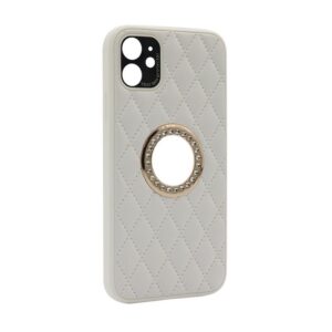 Futrola Glass Crystals za iPhone 11 (6.1) bela