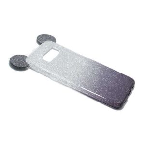 Futrola GLITTER MOUSE za Samsung G950F Galaxy S8 srebrno/crna