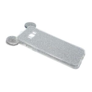 Futrola GLITTER MOUSE za Samsung G955F Galaxy S8 Plus srebrna