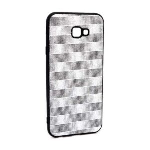 Futrola Glitter Plaid za Samsung J415F Galaxy J4 Plus srebrna