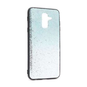 Futrola Glittering New za Samsung A605G Galaxy A6 Plus 2018 tirkizno-srebrna