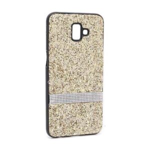 Futrola Glittering Stripe za Samsung J610F Galaxy J6 Plus zlatna