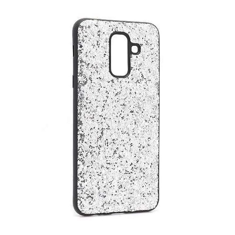 Futrola Glittering za Samsung A605G Galaxy A6 Plus 2018 srebrna