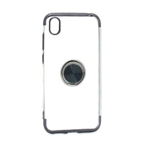 Futrola MAGNETIC RING CLEAR za Huawei Y5 2019/Honor 8S 2019/2020 crna