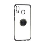 Futrola MAGNETIC RING CLEAR za Samsung A205F/A305F/M107F Galaxy A20/A30/M10s crna