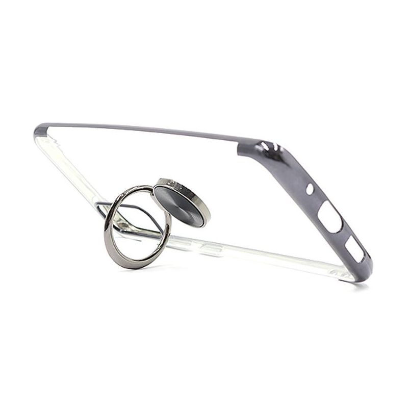 Futrola MAGNETIC RING CLEAR za Samsung G980F Galaxy S20 crna