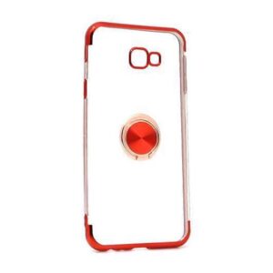 Futrola MAGNETIC RING CLEAR za Samsung J415F Galaxy J4 Plus crvena