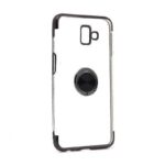 Futrola MAGNETIC RING CLEAR za Samsung J610F Galaxy J6 Plus crna