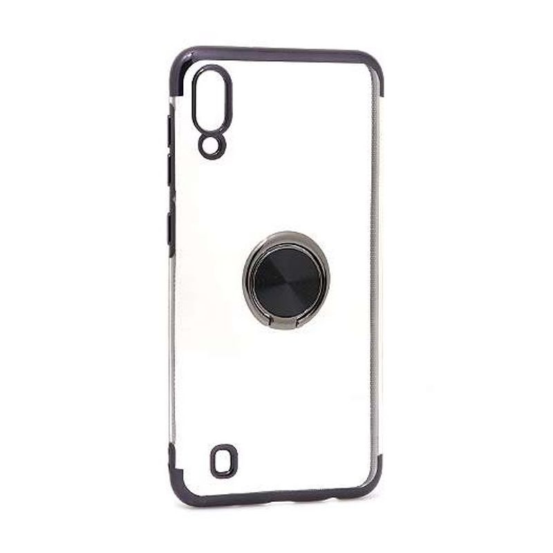 Futrola MAGNETIC RING CLEAR za Samsung M105F Galaxy M10 crna