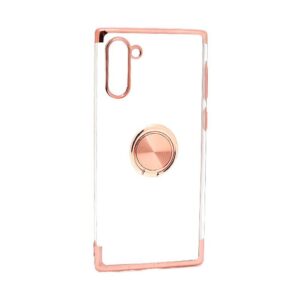 Futrola MAGNETIC RING CLEAR za Samsung N970F Galaxy Note 10 roze