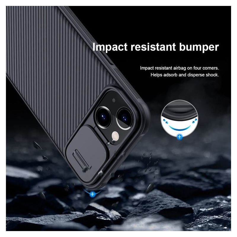 Futrola Nillkin Cam Shield Pro za Iphone 13 (6.1) crna