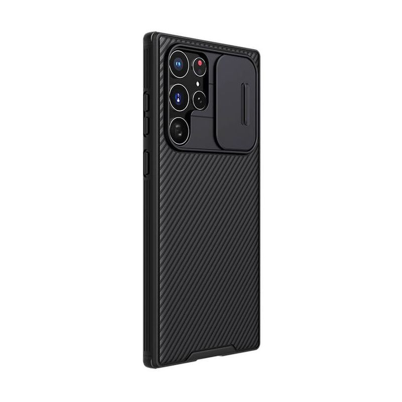 Futrola Nillkin Cam Shield Pro za Samsung Galaxy S22 Ultra crna