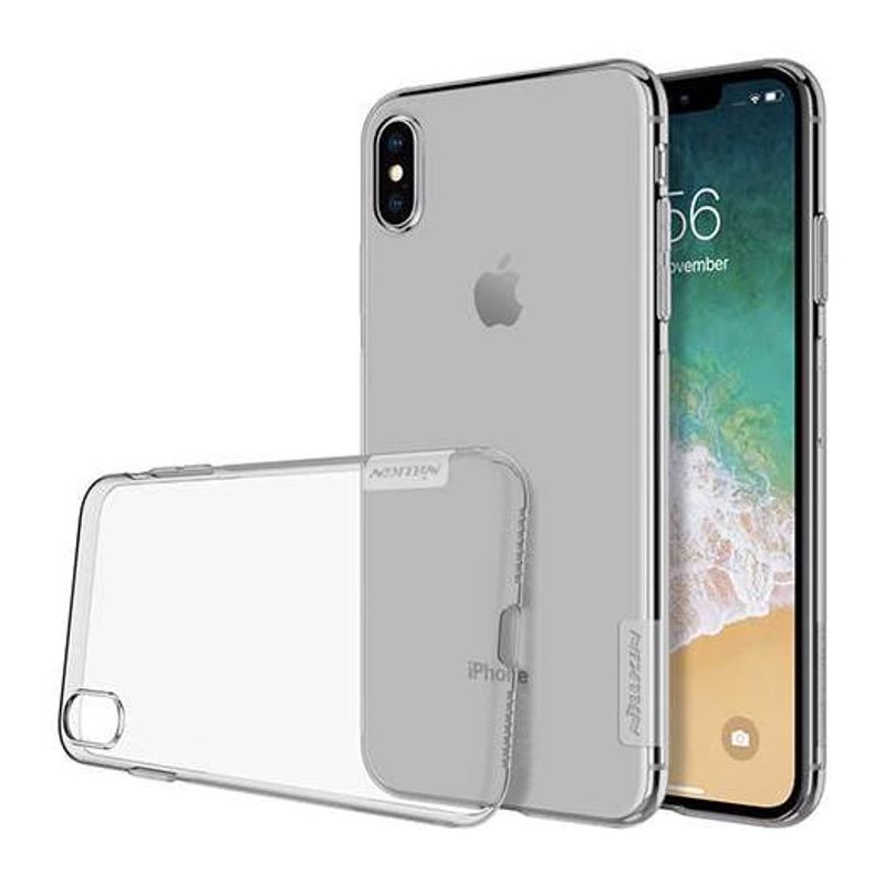 Futrola NILLKIN nature za Iphone XS Max siva