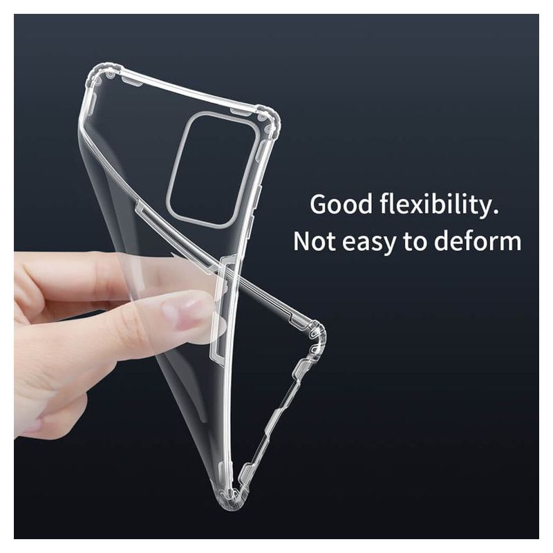 Futrola NILLKIN Nature za Xiaomi Redmi Note 10 4G/Redmi Note 10s bela