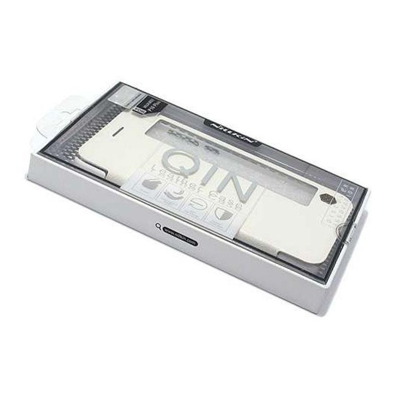 Futrola NILLKIN QIN za Huawei P10 Plus bela