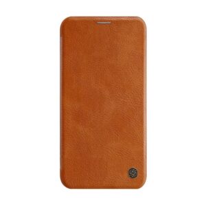 Futrola Nillkin Qin za iPhone 11 Pro Max 6.5 braon