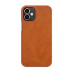 Futrola NILLKIN Qin za iPhone 12 Mini (5.4) braon - Slika 2