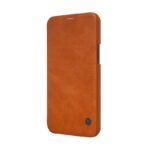 Futrola NILLKIN Qin za iPhone 12 Mini (5.4) braon - Slika 3