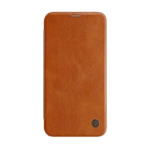 Futrola NILLKIN Qin za iPhone 12 Mini (5.4) braon