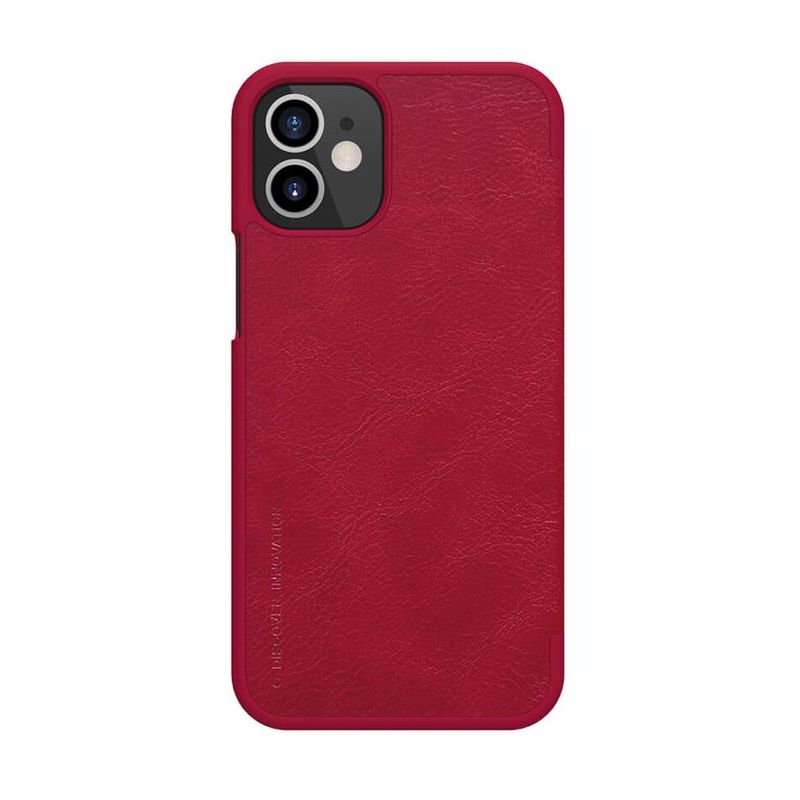 Futrola NILLKIN Qin za iPhone 12 Mini (5.4) crvena