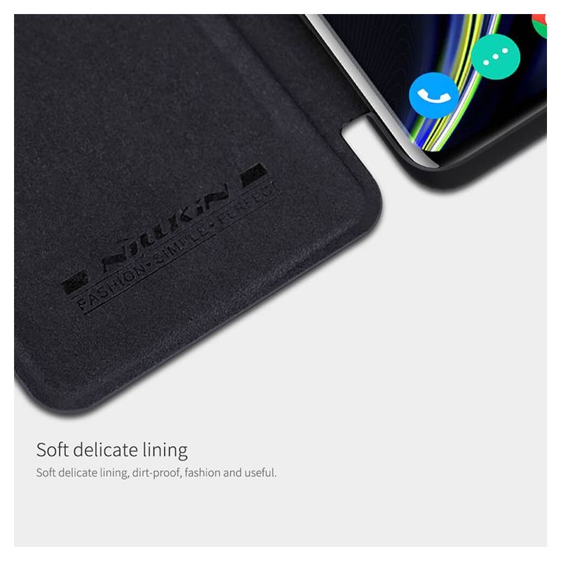 Futrola Nillkin Qin za One Plus 8 crna