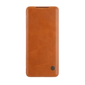 Futrola Nillkin Qin za Samsung G985F Galaxy S20 Plus braon