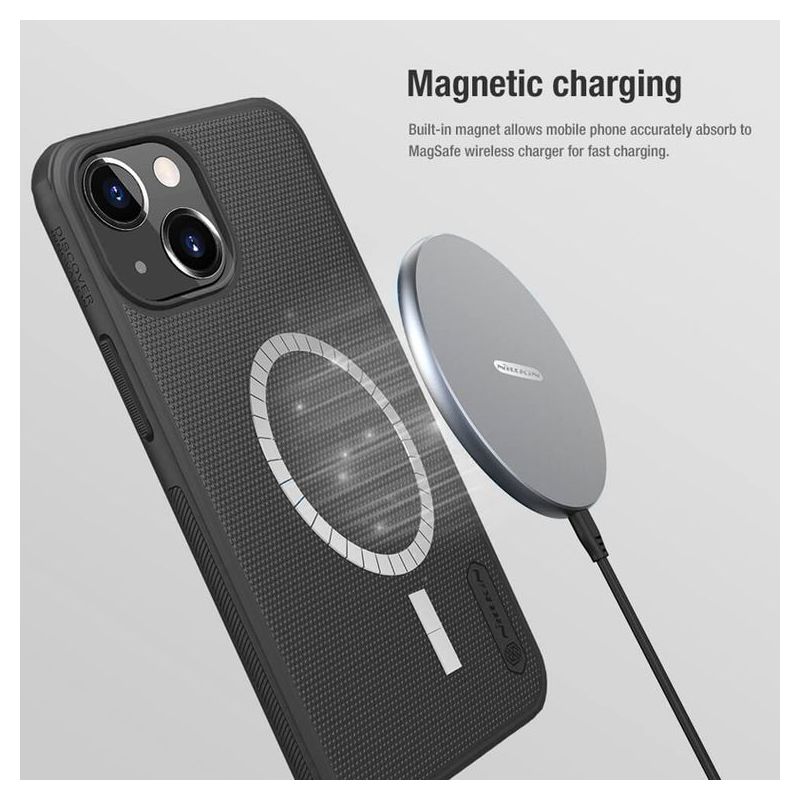 Futrola Nillkin Super Frost Pro Magnetic za Iphone 13 (6.1) crna