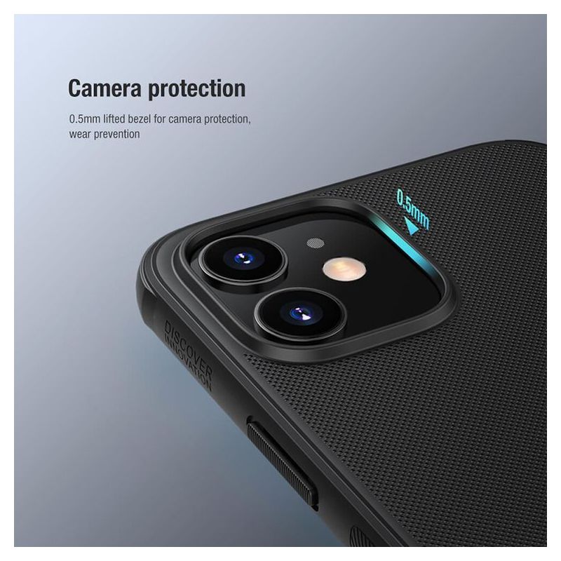 Futrola NILLKIN Super Frost Pro za Iphone 12 Mini (5.4) crna