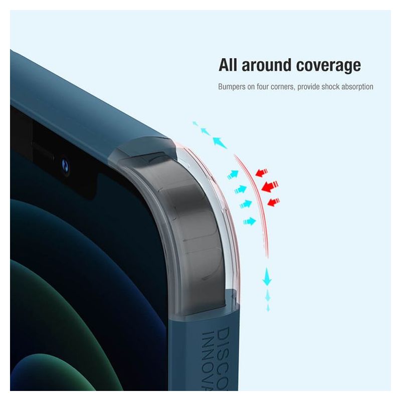Futrola NILLKIN Super Frost Pro za Iphone 12 Mini (5.4) plava