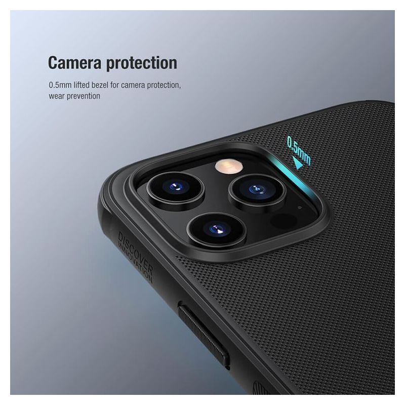 Futrola NILLKIN Super Frost Pro za Iphone 12 Pro Max (6.7) crna