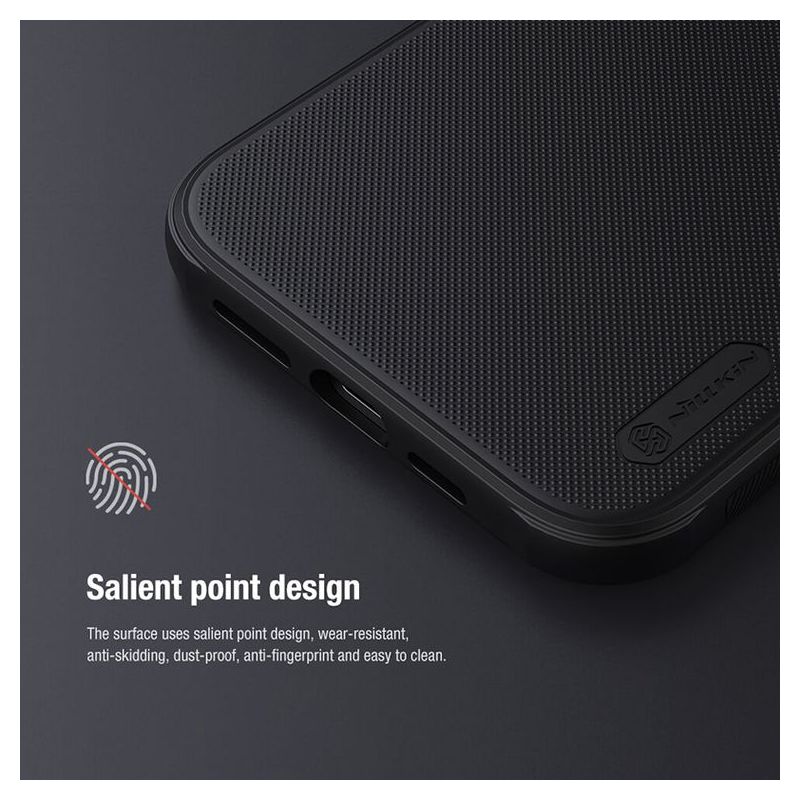 Futrola NILLKIN Super Frost Pro za Iphone 12 Pro Max (6.7) crna