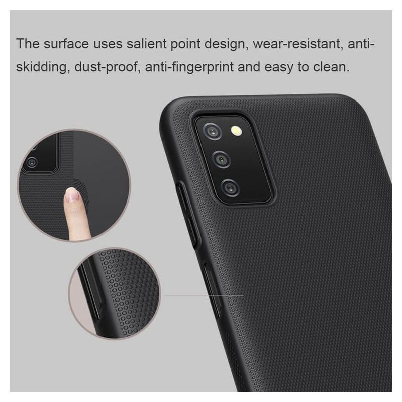 Futrola NILLKIN Super Frost za Samsung A037G Galaxy A03s (EU) crna