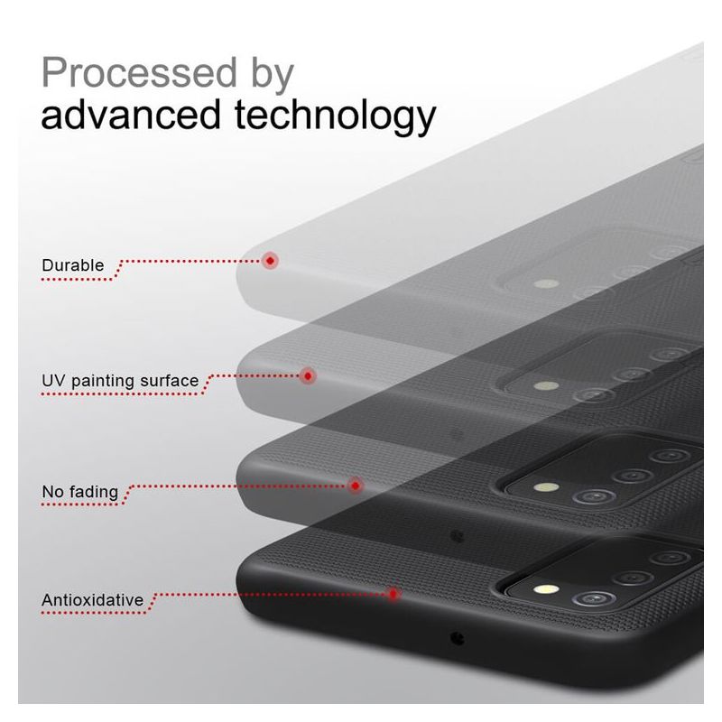 Futrola NILLKIN Super Frost za Samsung A037G Galaxy A03s (EU) crna